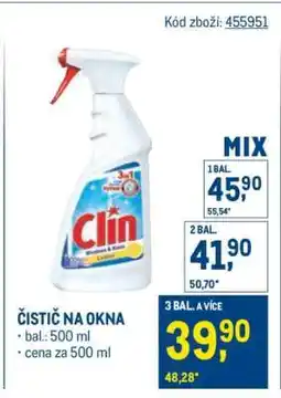 Makro Čistič na okna nabídka