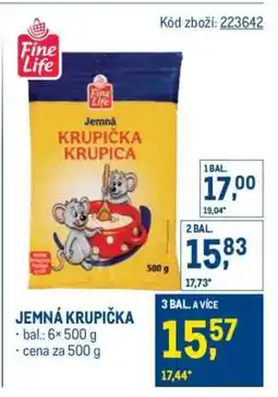 Makro Jemná krupička nabídka