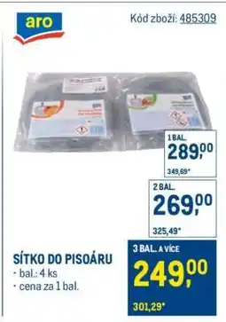 Makro SÍTKO DO PISOÁRU nabídka