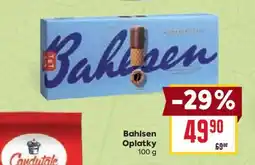 Billa Bahlsen Oplatky nabídka
