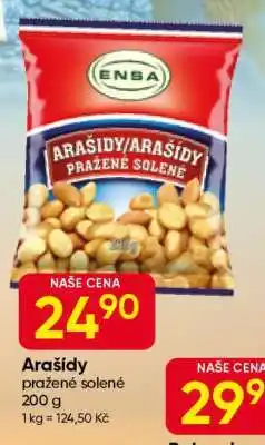 Hruška Arašídy nabídka