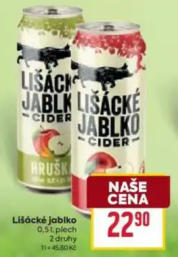 Billa Lišácké jablko nabídka