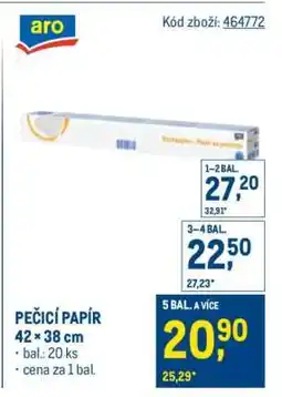 Makro PEČICÍ PAPÍR nabídka