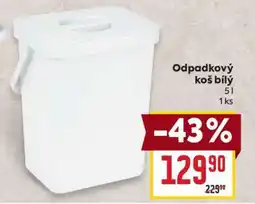 Billa Odpadkový koš bílý nabídka
