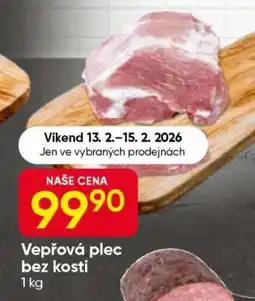 Hruška Vepřová plec bez kosti nabídka