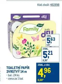 Makro TOALETNÍ PAPÍR 3VRSTVÝ 14 m nabídka