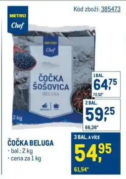Makro Čočka beluga nabídka