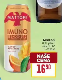Billa Mattoni Imuno nabídka