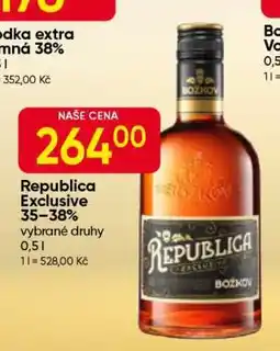 Hruška Republica Exclusive 35–38% nabídka