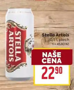 Billa Stella Artois nabídka