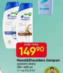 Hruška HEAD& SHOULDERS Šampon nabídka