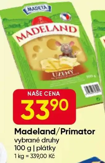 Hruška Madeland/Primator nabídka