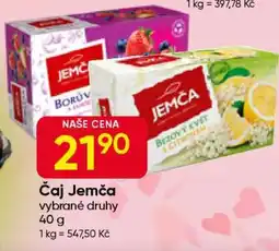 Hruška ČAJ JEMČA nabídka