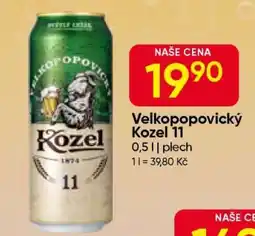 Hruška Velkopopovický Kozel 11 nabídka
