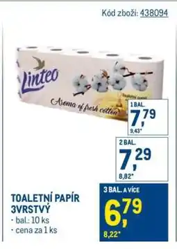 Makro Toaletní papír 3vrstvý nabídka