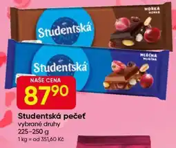 Hruška Studentská pečeť nabídka