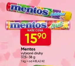 Hruška MENTOS nabídka