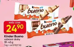 Hruška KINDER BUENO nabídka