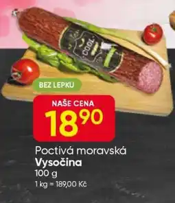 Hruška Poctivá moravská Vysočina nabídka