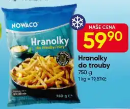 Hruška Hranolky do trouby nabídka