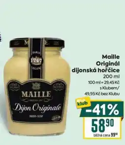Billa Maille Original Dijonská hořčice nabídka