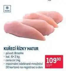Makro KUŘECÍ ŘÍZKY NATUR nabídka