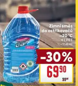 Billa Zimní směs do ostřikovačů -20°C nabídka