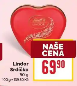 Billa Lindor Srdíčko nabídka