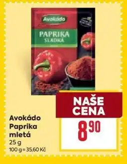 Billa Avokádo Paprika mletá nabídka