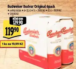 Albert Budweiser Budvar Original 6pack nabídka