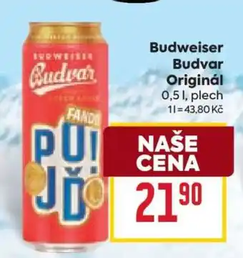 Billa Budweiser Budvar original nabídka