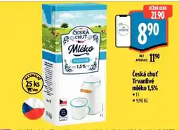 Albert Česká chuť Trvanlivé mléko 1,5% nabídka