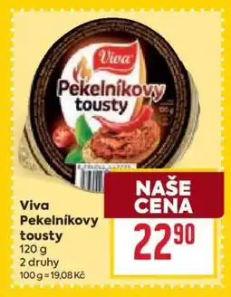 Billa Viva Pekelníkovy toasty nabídka