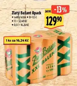 Albert Zlatý Bažant 8pack nabídka