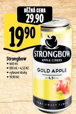 Albert Strongbow Gold Apple nabídka