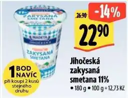 Albert Jihočeská zakysaná smetana 11 % nabídka