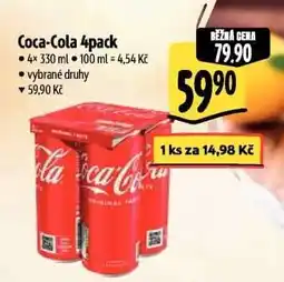 Albert Coca-Cola 4pack nabídka