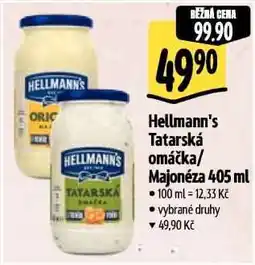Albert Hellmann’s tatarská omáčka, majonéza 405 ml nabídka