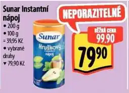 Albert Sunar instantní nápoj nabídka
