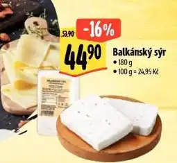 Albert Balkánský sýr nabídka