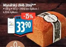 Albert Mlynářský chléb žitný nabídka