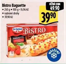 Albert Bistro Baguette nabídka