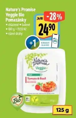 Albert Nature’s Promise Veggie Bio Pomazánky nabídka
