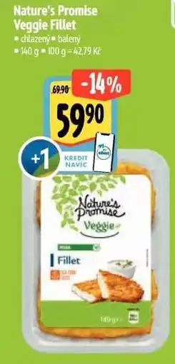Albert Nature's Promise Veggie Fillet nabídka