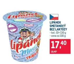 Makro Lipánek smetanový bez laktózy nabídka