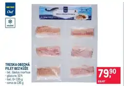 Makro Treska obecná filet bez kůže nabídka