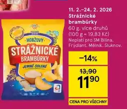 Tesco Strážnické brambůrky nabídka