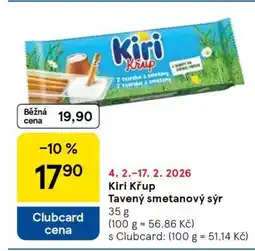 Tesco Kiri křup nabídka