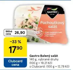 Tesco Gastro Balený salát nabídka