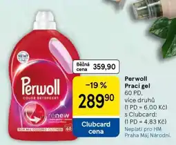 Tesco Perwoll prací gel nabídka